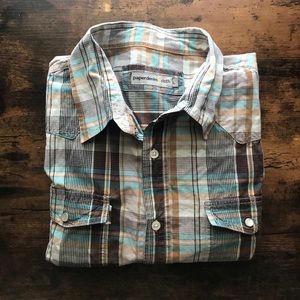 Paper Denim & Cloth Men’s Plaid Button Down